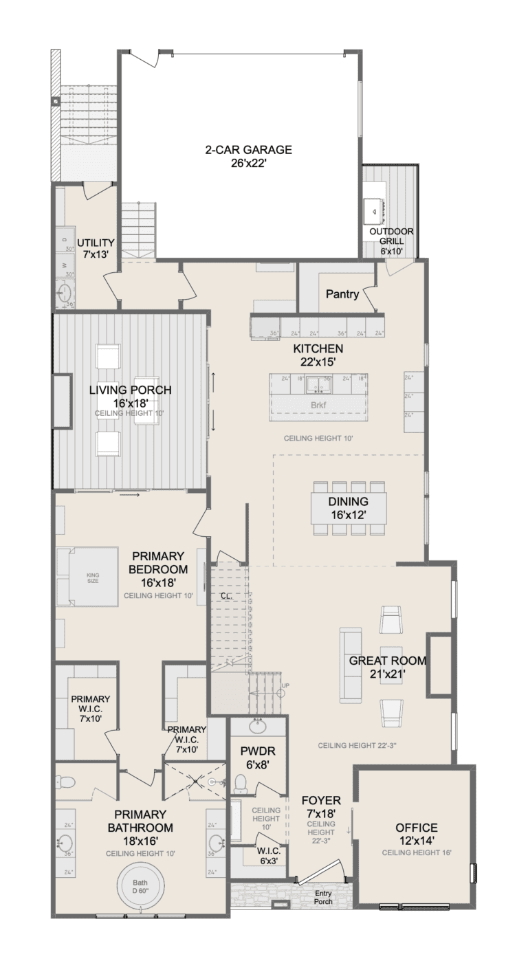 76 Running Creek Trl. Big Hills Construction Custom Home Builder in Asheville, North Carolina